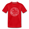 North Carolina Youth T-Shirt - State Design Youth North Carolina Tee - red