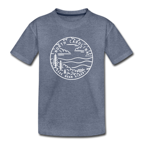 North Carolina Youth T-Shirt - State Design Youth North Carolina Tee