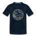 North Carolina Youth T-Shirt - State Design Youth North Carolina Tee - deep navy