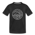 North Dakota Youth T-Shirt - State Design Youth North Dakota Tee - black