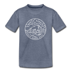 North Dakota Youth T-Shirt - State Design Youth North Dakota Tee