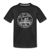 Ohio Youth T-Shirt - State Design Youth Ohio Tee - black