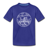 Ohio Youth T-Shirt - State Design Youth Ohio Tee - royal blue