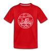 Ohio Youth T-Shirt - State Design Youth Ohio Tee - red