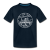 Ohio Youth T-Shirt - State Design Youth Ohio Tee - deep navy