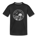 South Carolina Youth T-Shirt - State Design Youth South Carolina Tee - black