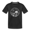 South Carolina Youth T-Shirt - State Design Youth South Carolina Tee - black