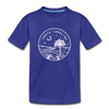 South Carolina Youth T-Shirt - State Design Youth South Carolina Tee - royal blue