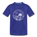 South Carolina Youth T-Shirt - State Design Youth South Carolina Tee - royal blue