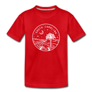 South Carolina Youth T-Shirt - State Design Youth South Carolina Tee - red