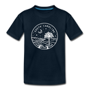 South Carolina Youth T-Shirt - State Design Youth South Carolina Tee - deep navy