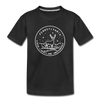 Pennsylvania Youth T-Shirt - State Design Youth Pennsylvania Tee - black