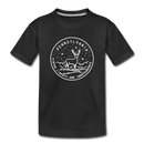 Pennsylvania Youth T-Shirt - State Design Youth Pennsylvania Tee - black