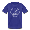 Pennsylvania Youth T-Shirt - State Design Youth Pennsylvania Tee - royal blue