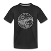 Oregon Youth T-Shirt - State Design Youth Oregon Tee - black