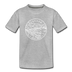 Oregon Youth T-Shirt - State Design Youth Oregon Tee - heather gray