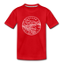 Oregon Youth T-Shirt - State Design Youth Oregon Tee - red