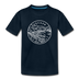 Oregon Youth T-Shirt - State Design Youth Oregon Tee - deep navy