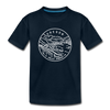Oregon Youth T-Shirt - State Design Youth Oregon Tee - deep navy