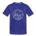 South Dakota Youth T-Shirt - State Design Youth South Dakota Tee - royal blue