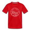 South Dakota Youth T-Shirt - State Design Youth South Dakota Tee - red