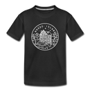 Rhode Island Youth T-Shirt - State Design Youth Rhode Island Tee - black