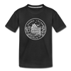 Rhode Island Youth T-Shirt - State Design Youth Rhode Island Tee - black