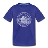 Rhode Island Youth T-Shirt - State Design Youth Rhode Island Tee - royal blue