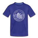 Rhode Island Youth T-Shirt - State Design Youth Rhode Island Tee - royal blue