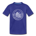 Rhode Island Youth T-Shirt - State Design Youth Rhode Island Tee - royal blue
