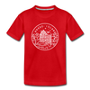 Rhode Island Youth T-Shirt - State Design Youth Rhode Island Tee - red