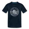 Rhode Island Youth T-Shirt - State Design Youth Rhode Island Tee - deep navy