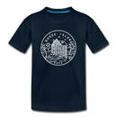 Rhode Island Youth T-Shirt - State Design Youth Rhode Island Tee - deep navy