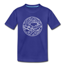 Tennessee Youth T-Shirt - State Design Youth Tennessee Tee - royal blue