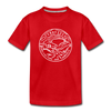 Tennessee Youth T-Shirt - State Design Youth Tennessee Tee - red