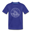 Utah Youth T-Shirt - State Design Youth Utah Tee - royal blue
