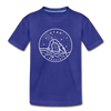 Utah Youth T-Shirt - State Design Youth Utah Tee - royal blue