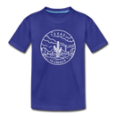 Texas Youth T-Shirt - State Design Youth Texas Tee - royal blue