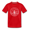 Texas Youth T-Shirt - State Design Youth Texas Tee - red