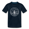 Texas Youth T-Shirt - State Design Youth Texas Tee - deep navy