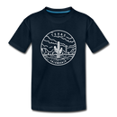 Texas Youth T-Shirt - State Design Youth Texas Tee - deep navy