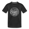 Virginia Youth T-Shirt - State Design Youth Virginia Tee - black