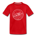 Wisconsin Youth T-Shirt - State Design Youth Wisconsin Tee - red