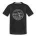 Vermont Youth T-Shirt - State Design Youth Vermont Tee - black