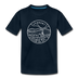 Vermont Youth T-Shirt - State Design Youth Vermont Tee - deep navy