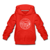 Alabama Youth Hoodie - State Design Youth Alabama Hooded Sweatshirt - red