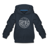 Arizona Youth Hoodie - State Design Youth Arizona Hooded Sweatshirt - navy