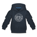 Arizona Youth Hoodie - State Design Youth Arizona Hooded Sweatshirt - navy