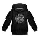 Arizona Youth Hoodie - State Design Youth Arizona Hooded Sweatshirt - charcoal gray