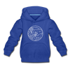 Arkansas Youth Hoodie - State Design Youth Arkansas Hooded Sweatshirt - royal blue